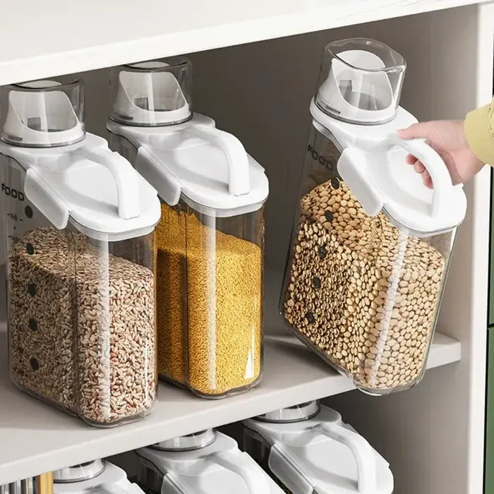 DISPENSER DE ALIMENTOS ORGANIZADOR - [ÚLTIMO DIA DE DESCONTO] - [BRINDE + ENVIO MAIS RÁPIDO DO BRASIL]