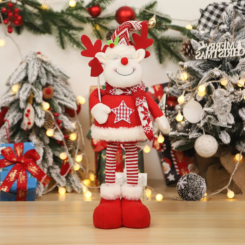 Boneco de Natal de Malha