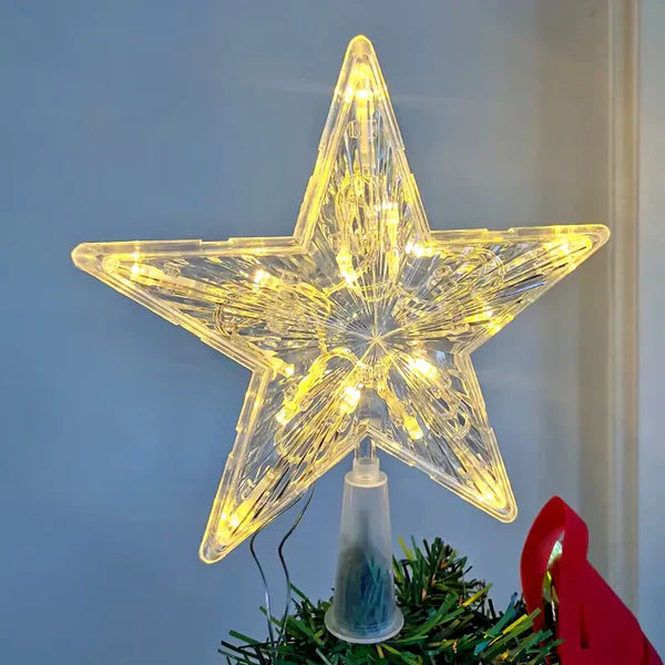 Estrela Para Árvore De Natal Em Led