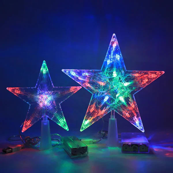 Estrela Para Árvore De Natal Em Led