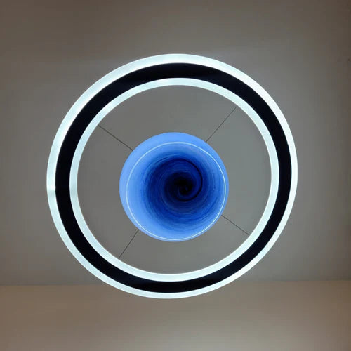 Lustre Decorativo Orbital Saturno LED