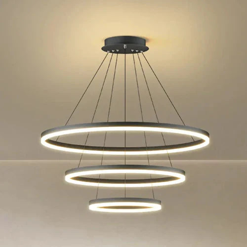 Lustre Pendente Circular Tríade LED