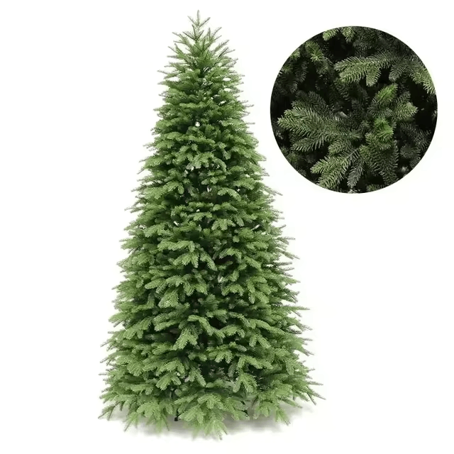 Árvore de Natal Artificial Premium Luxo 2024 – Criptografia Verde, Grande e Elegante para Decoração de Fim de Ano + Brindes