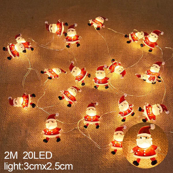 Pisca-Pisca de Natal Personagens 20 LEDs